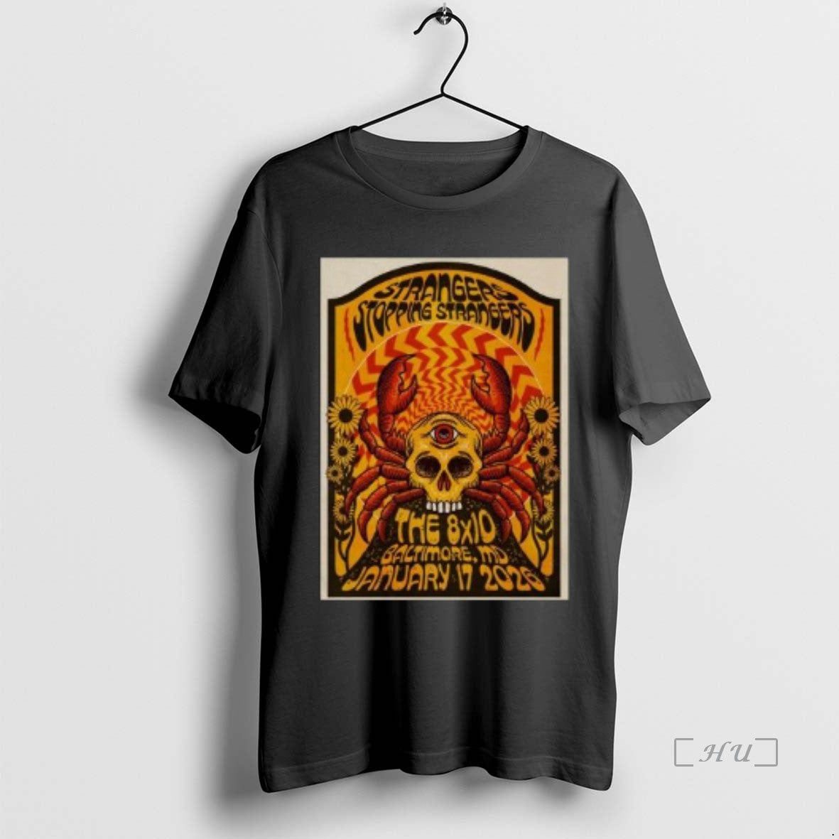 Officials Strangers Stopping Strangers Jan 17 2026 Baltimore Md Circle Black Premium T Shirts Sweater