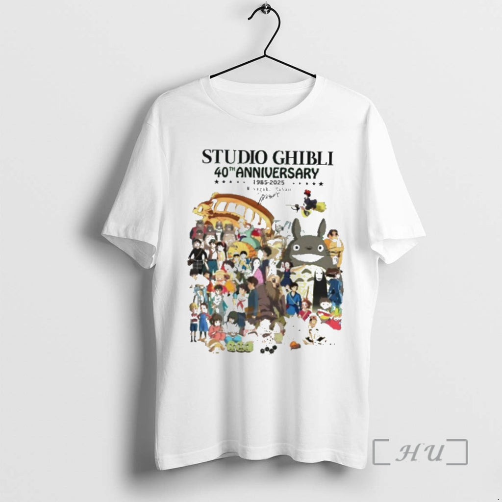 Officials Studio Ghibli 40th Anniversary 1985 2025 Ssgnatures