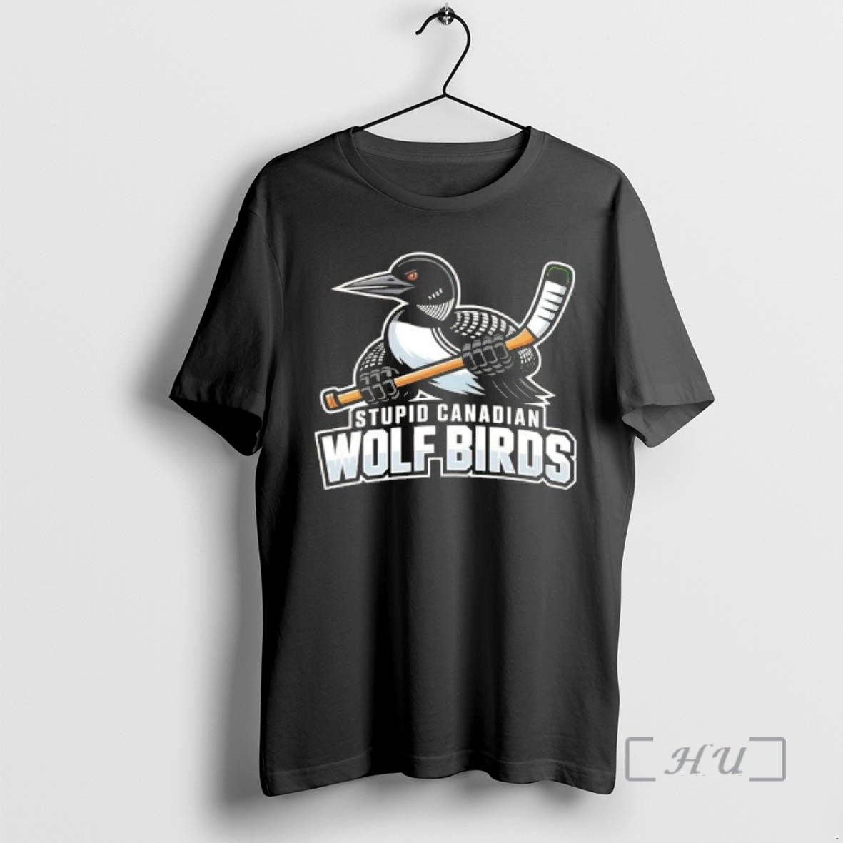 Officials Stupid Canadian Wolf Bird Hockey Duck