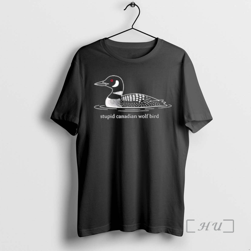 Officials Stupid Canadian Wolf Bird Loon Humor Graphic