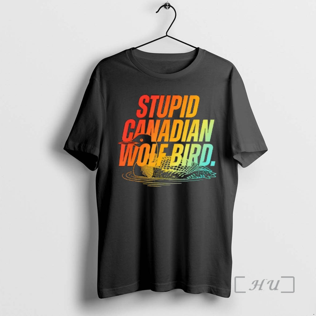 Officials Stupid Canadian Wolf Bird Funny Design