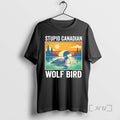 Officials Stupid Canadian Wolf Bird Goose Sunset