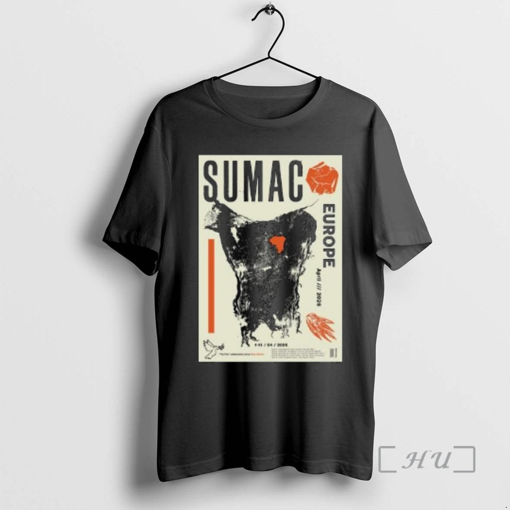Officials Sumac Europe April Tour 2026 Circle Black