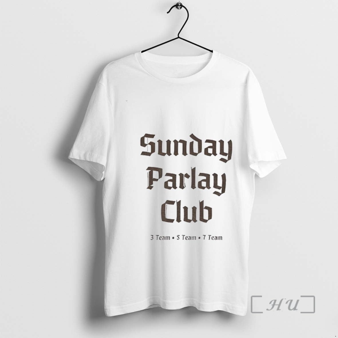 Officials Sunday Parlay Club Sports Betting Typography