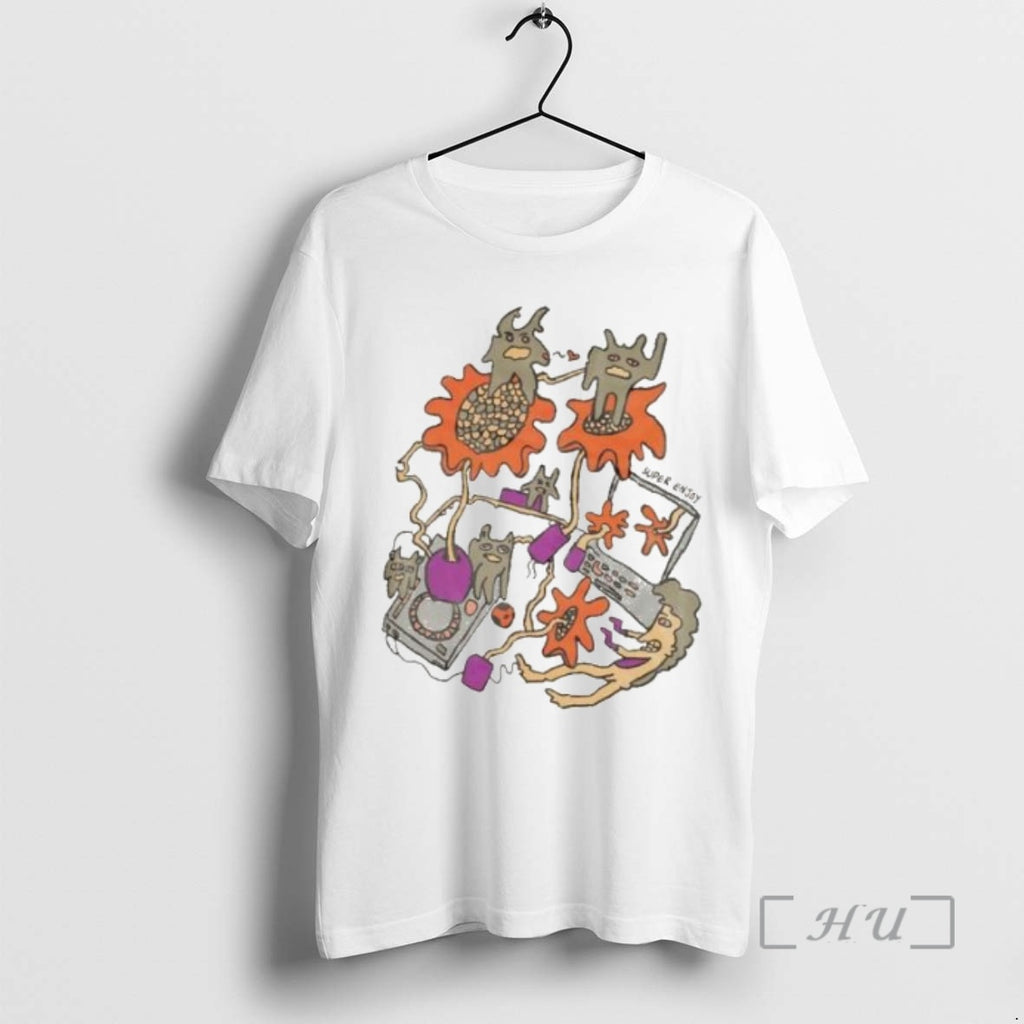Officials Super Enjoy Dj Animals Graphic Circle White