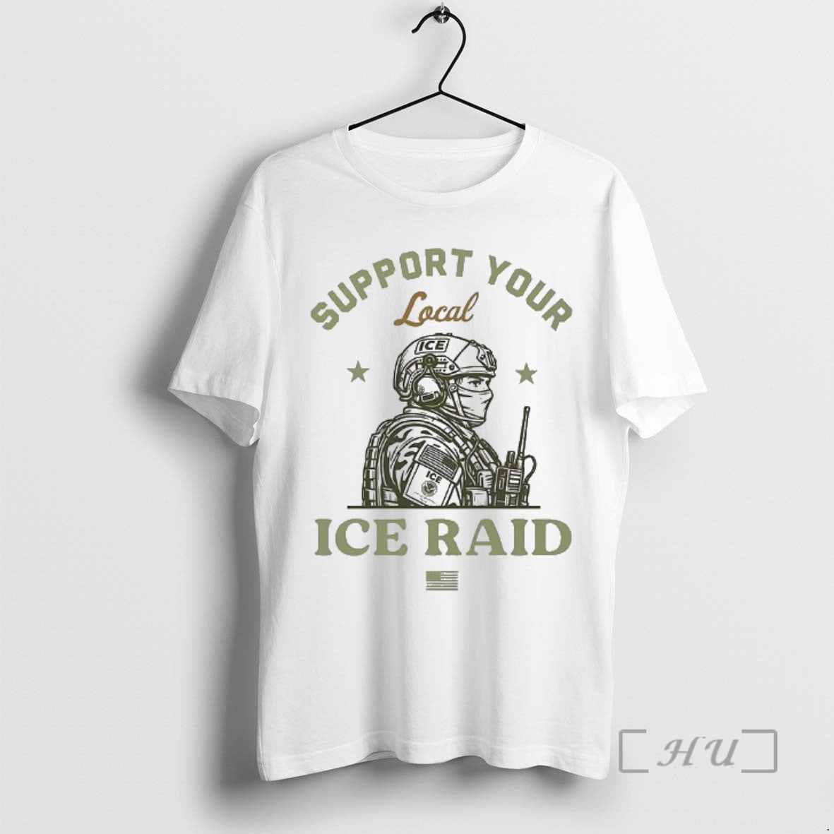Officials Support Your Local Ice Raid Soldier