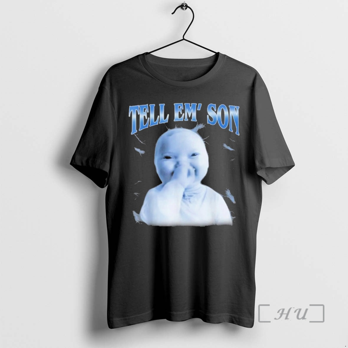 Officials Tell _e2_80_98em Son Ai Niche Baby Holding Laugh Gen Z Tuff Meme Premium