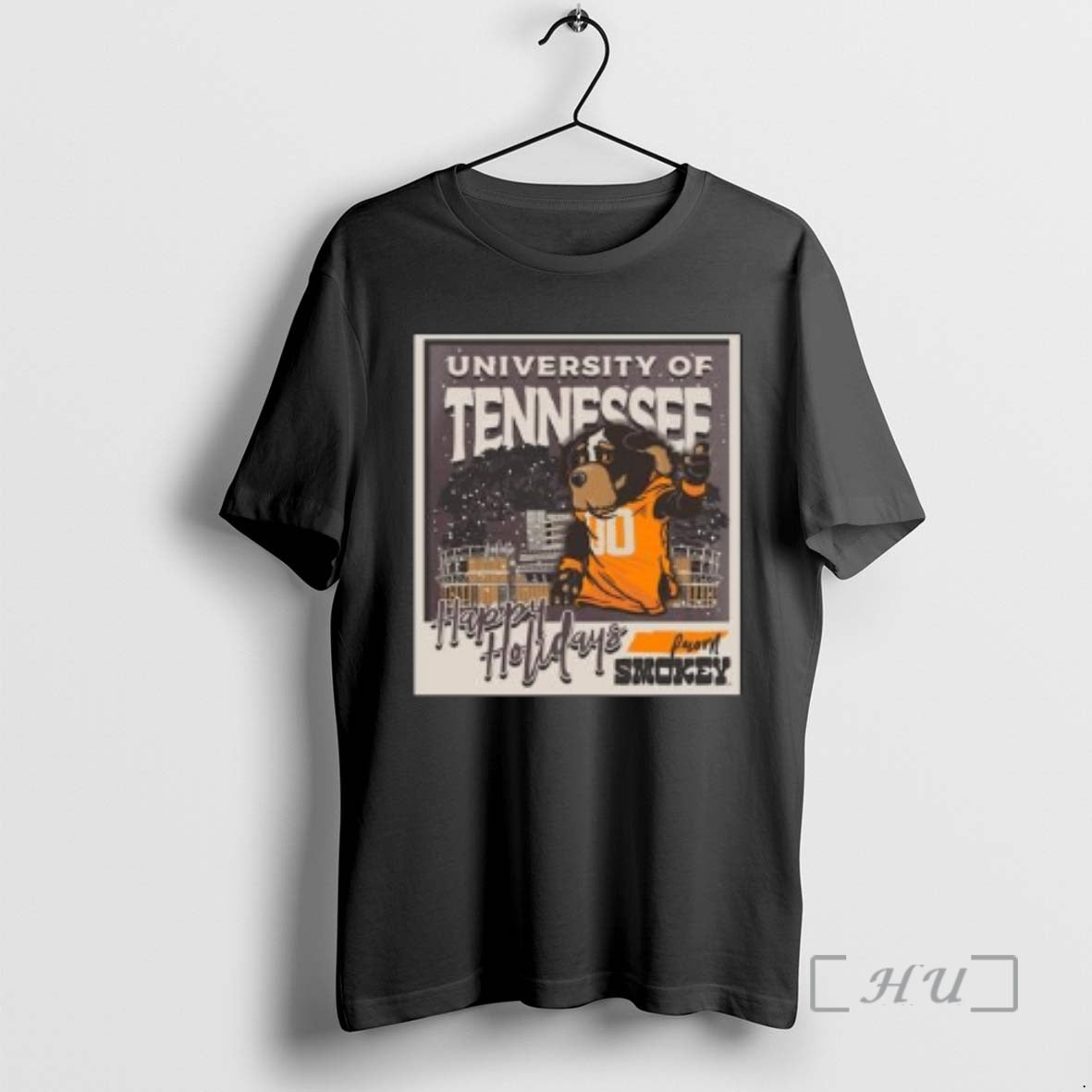 Officials Tennessee Volunteers Snowy Polaroid Circle Black
