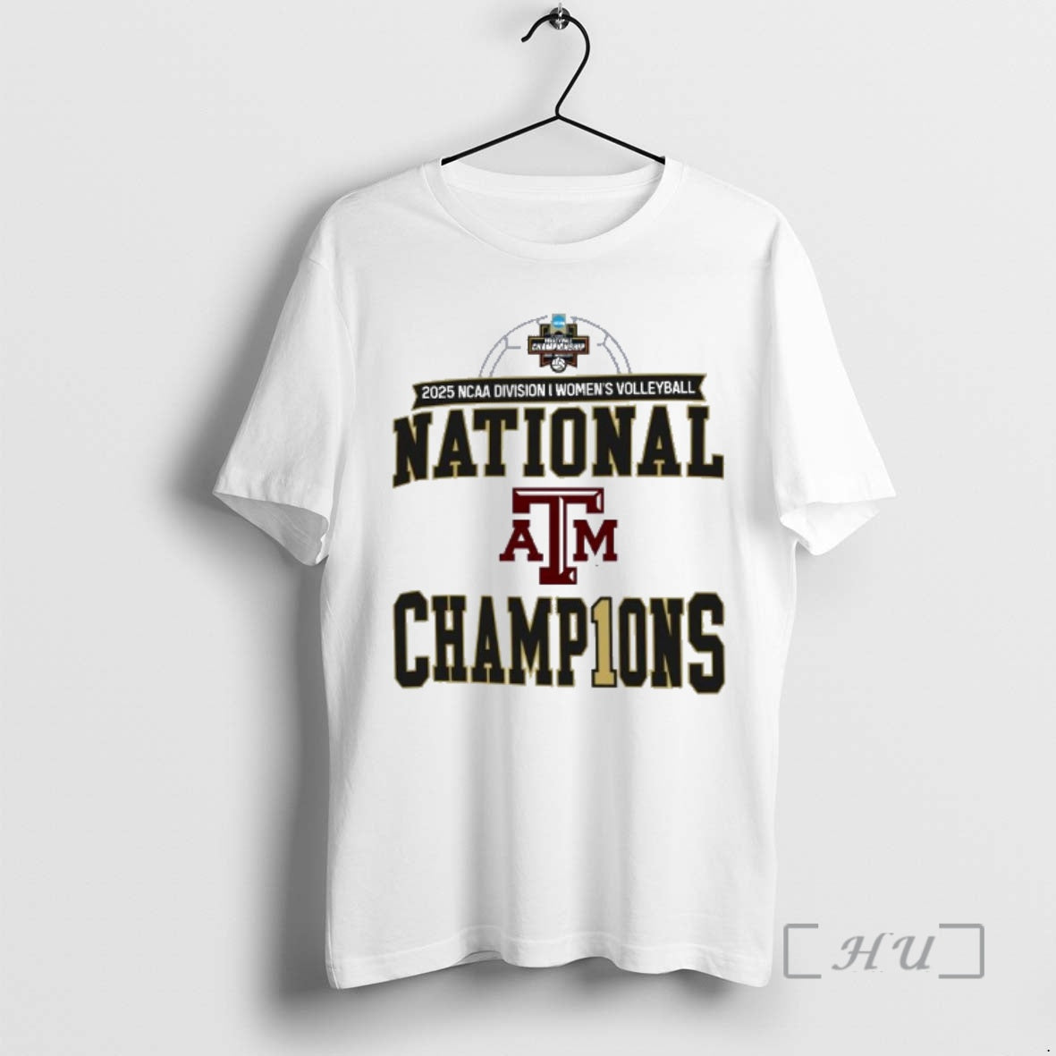 Officials Texas Am Aggies 2025 Ncaa Division I Womens Volleyball National Champions Premium T Shirts