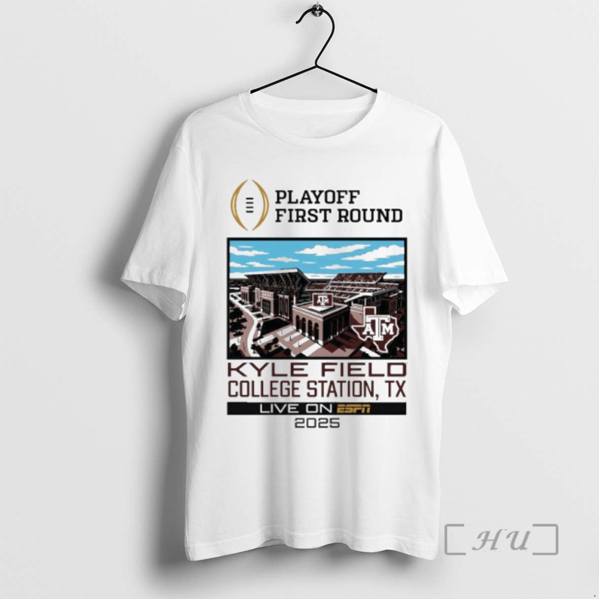 Officials Texas Am Aggies Cfp 1st Round Live From Kyle Field Premium T Shirts Sweater