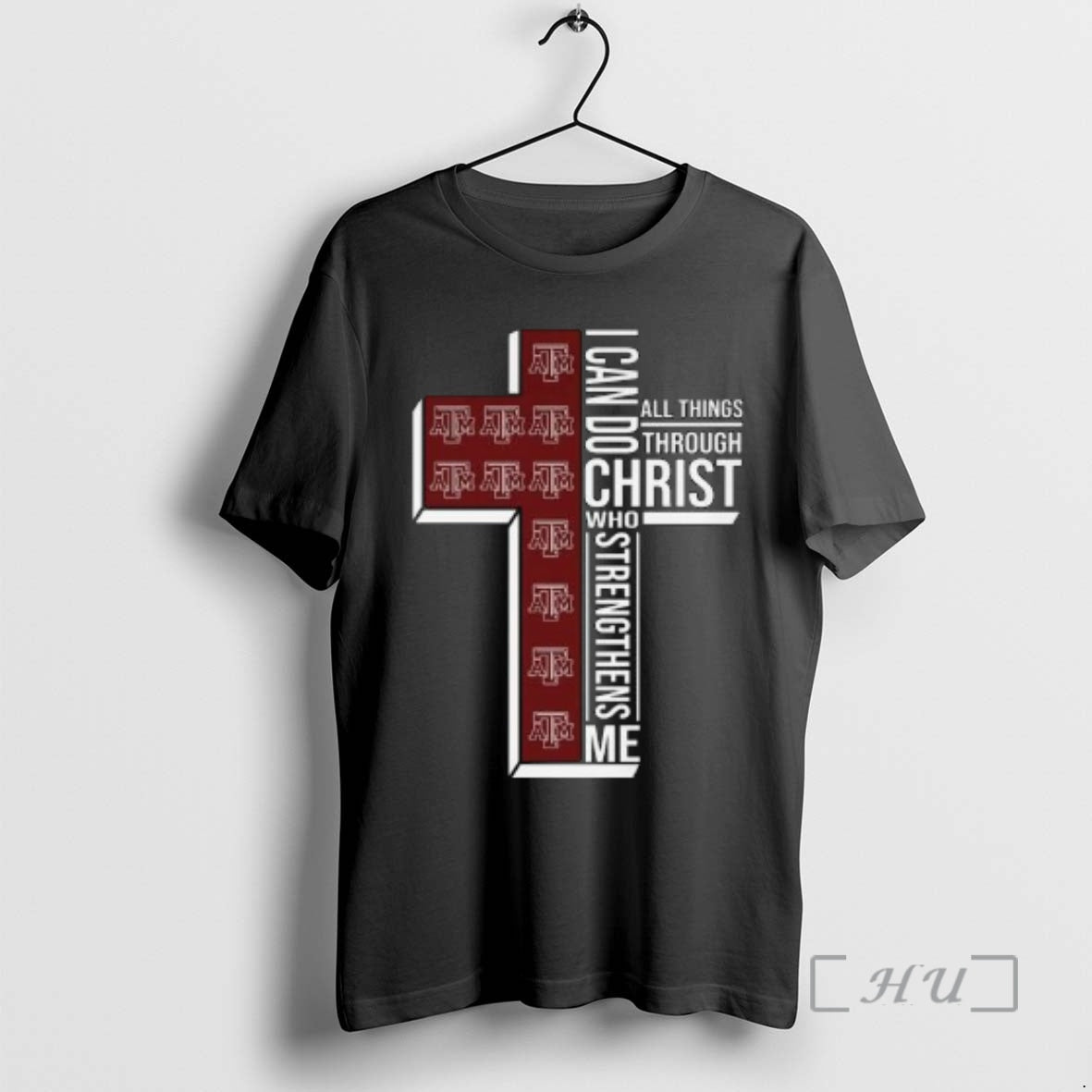 Officials Texas Am Aggies I Can Do All Things Through Christ Who Strengthens Me Cross