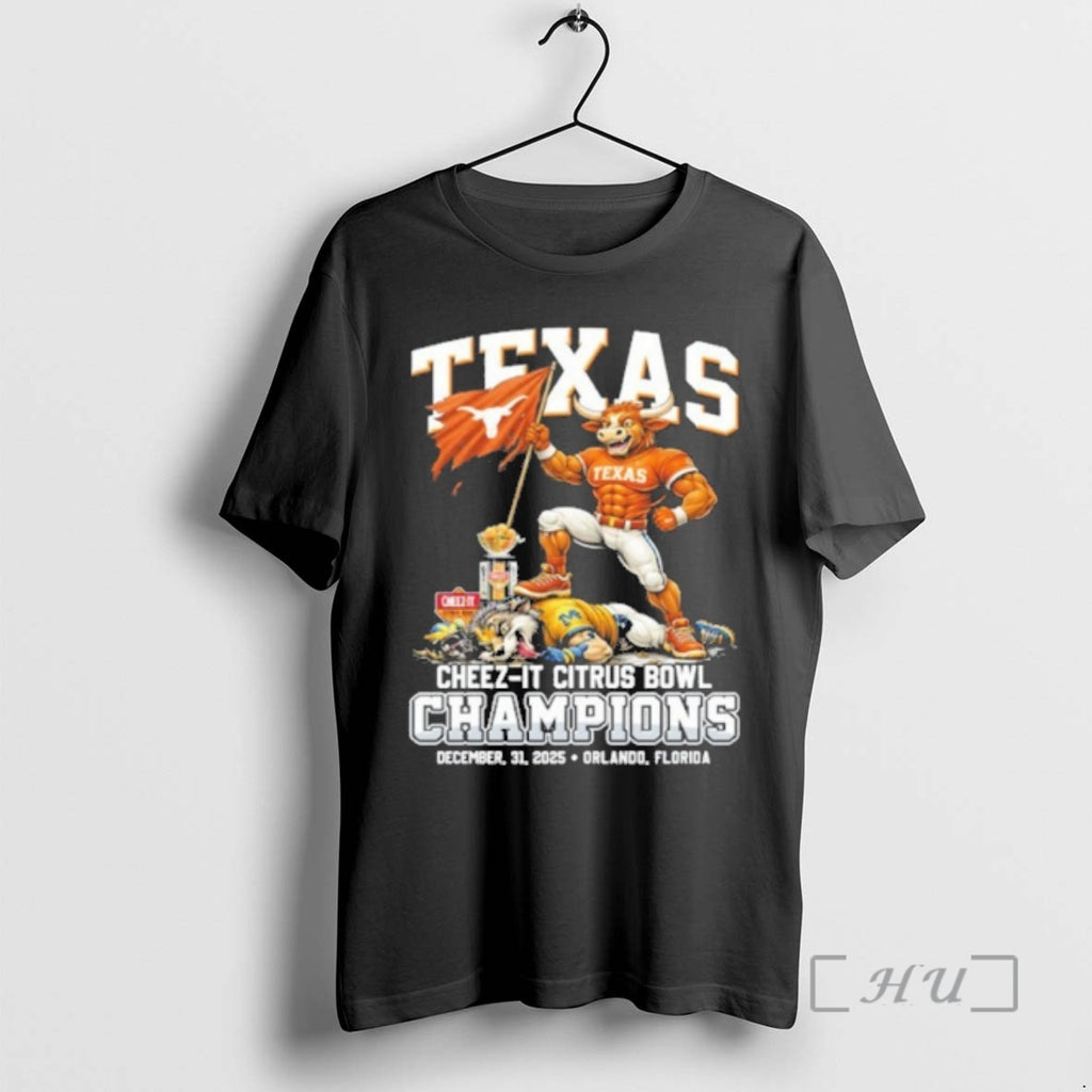 Officials Texas Cheez It Citrus Bowl Champions Mascot