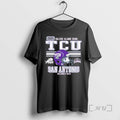 Officials Texas Christian University Horned Frogs Football 2025 Alamo Bowl Bound Premium T Shirts Sweater