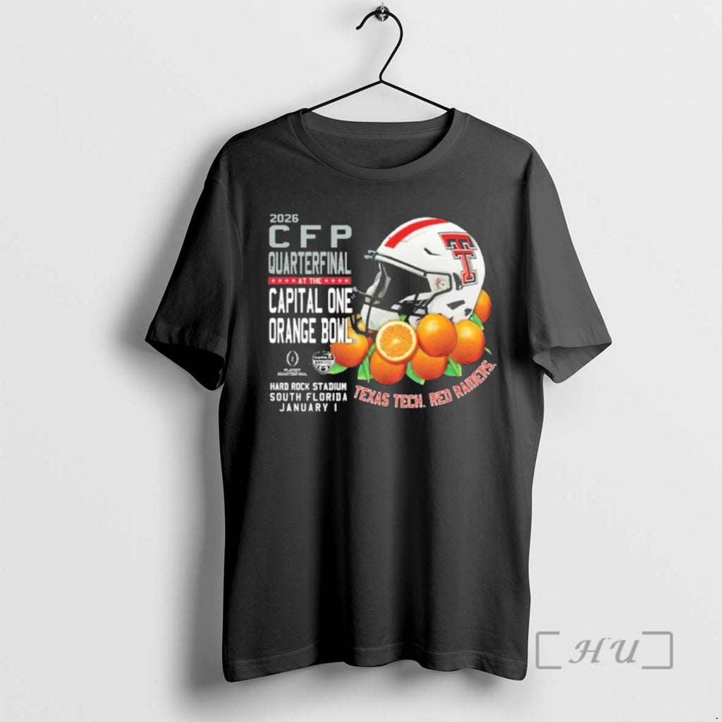 Officials Texas Tech Cfp Quarterfinal At The Capital One Orange Bowl Bed Of Oranges Premium