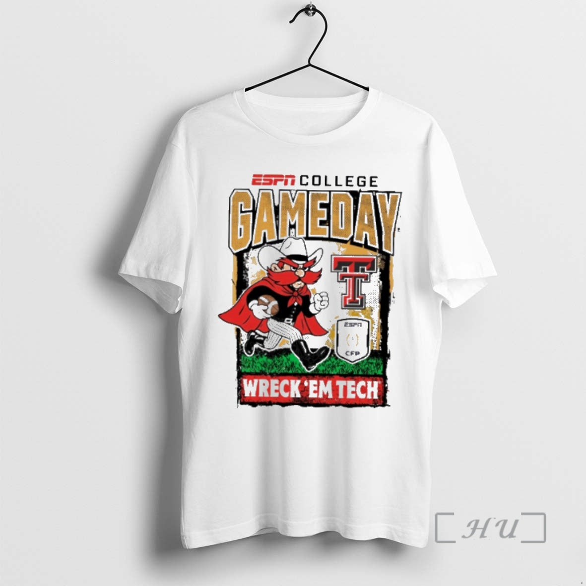 Officials Texas Tech Red Raiders 2025 26 Cfp College Gameday Mascot Wreck Em Tech Premium