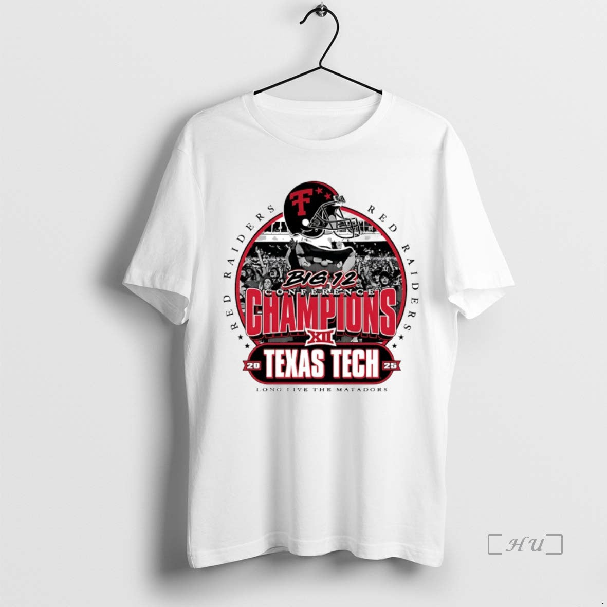 Officials Texas Tech Red Raiders 2025 Big 12 Conference Champions Long Live The Matadors Helmet