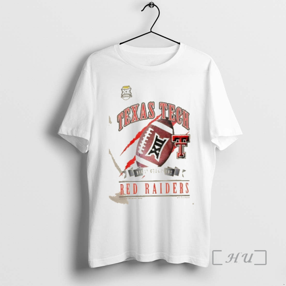 Officials Texas Tech Red Raiders 2025 Big 12 Football Champions Locker Room 2 Sided Premium