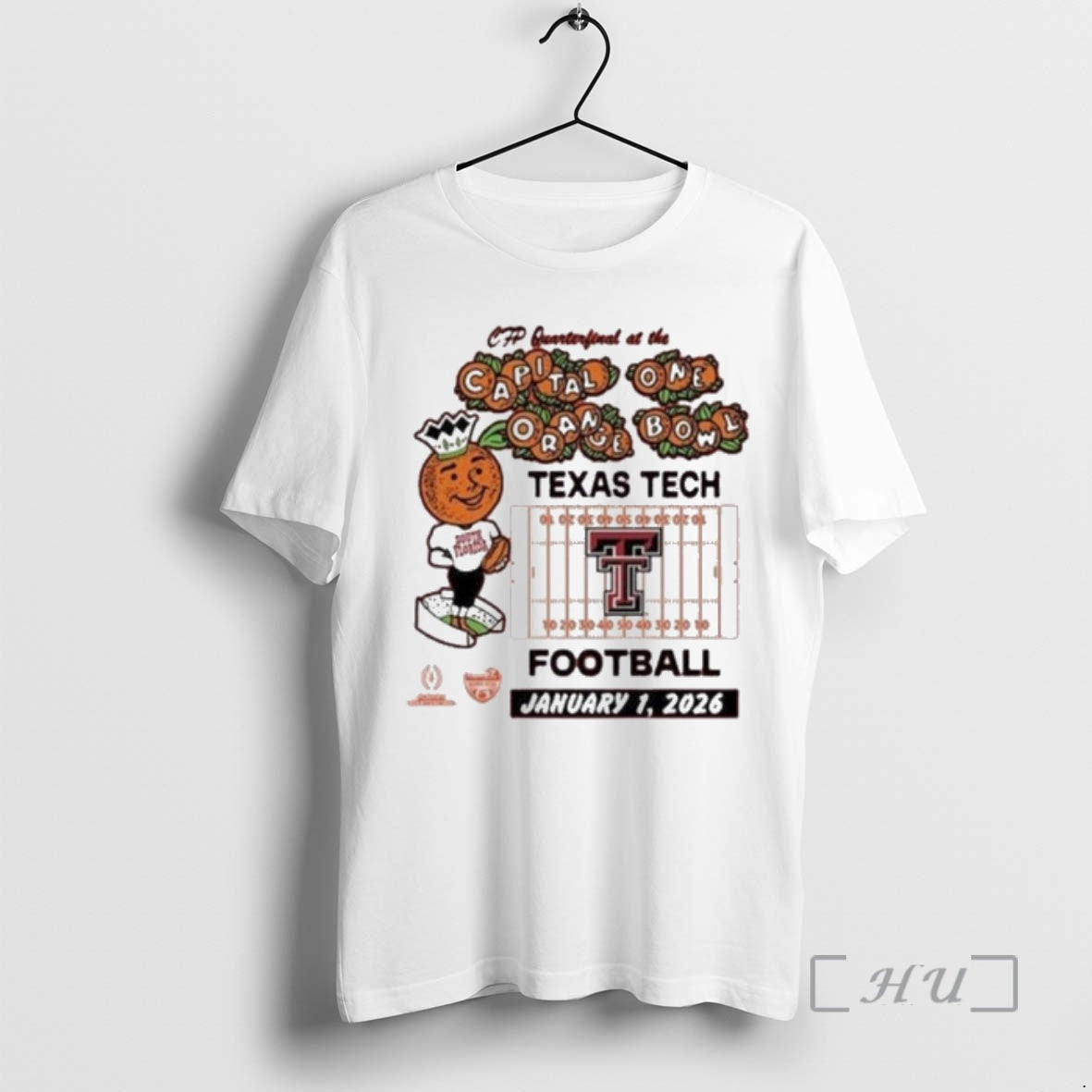 Officials Texas Tech Red Raiders 2026 Orange Bowl January 1st