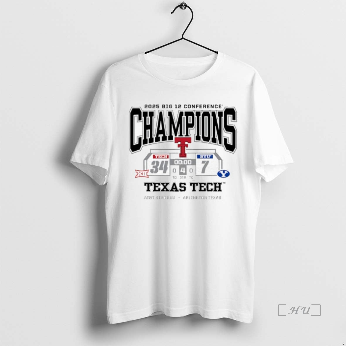 Officials Texas Tech Red Raiders Beat Byu Cougars Big 12 Conference Champions 2025 Premium