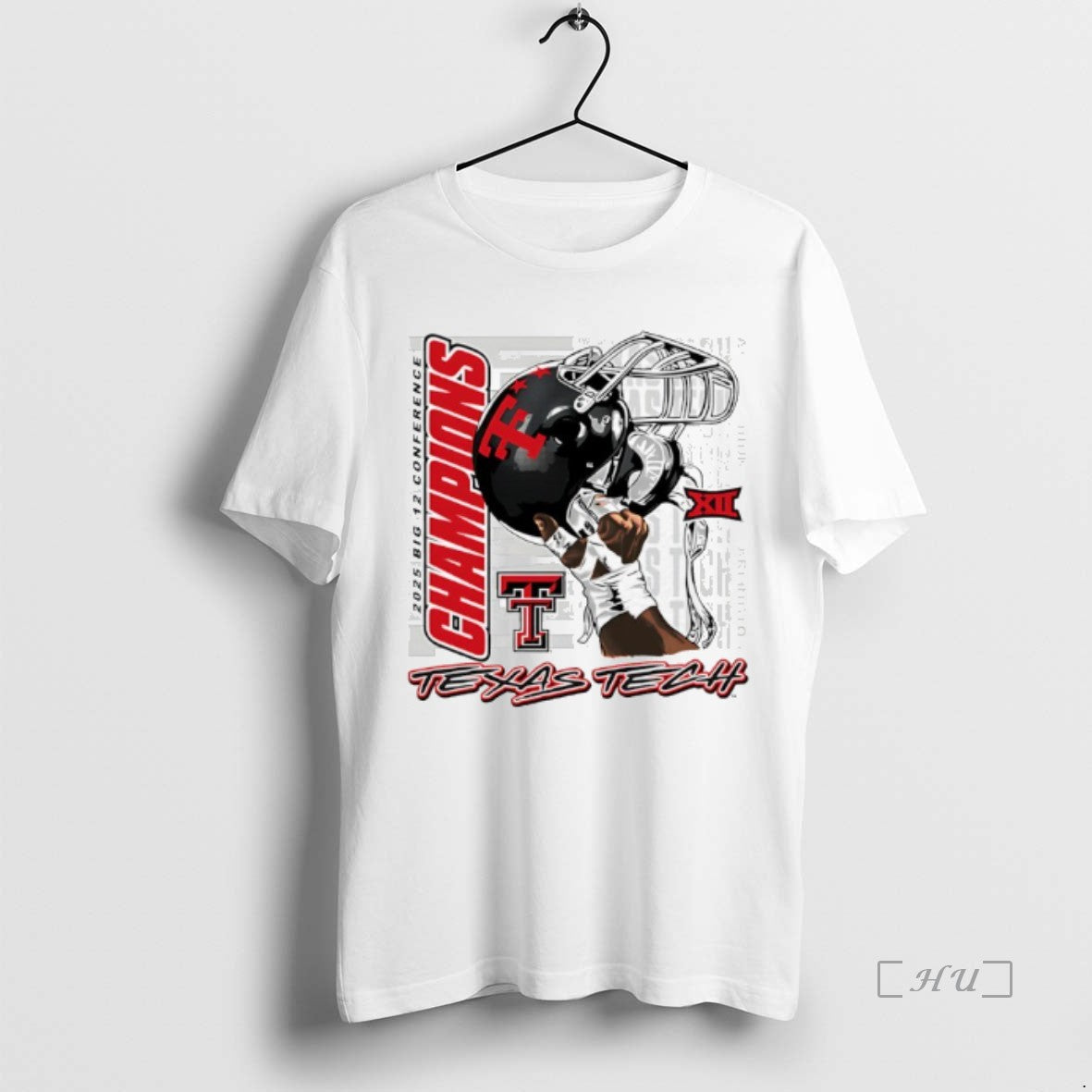 Officials Texas Tech Red Raiders Football 2025 Big 12 Conference Champions Premium T Shirts Sweater