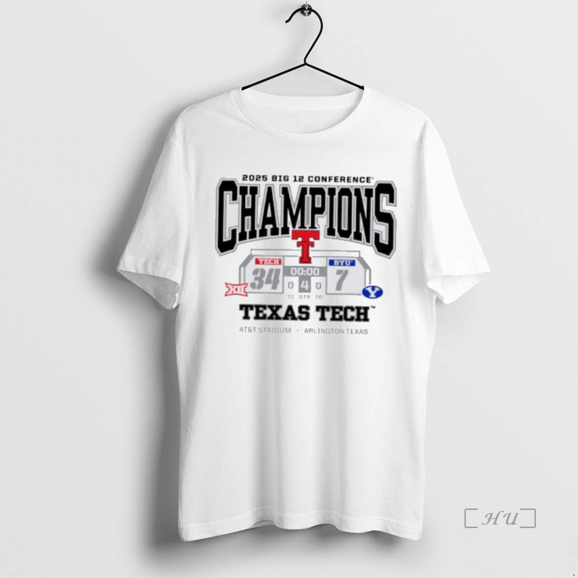 Officials Texas Tech Red Raiders Vs Byu Cougars 2025 Big 12 Conference Champions Premium