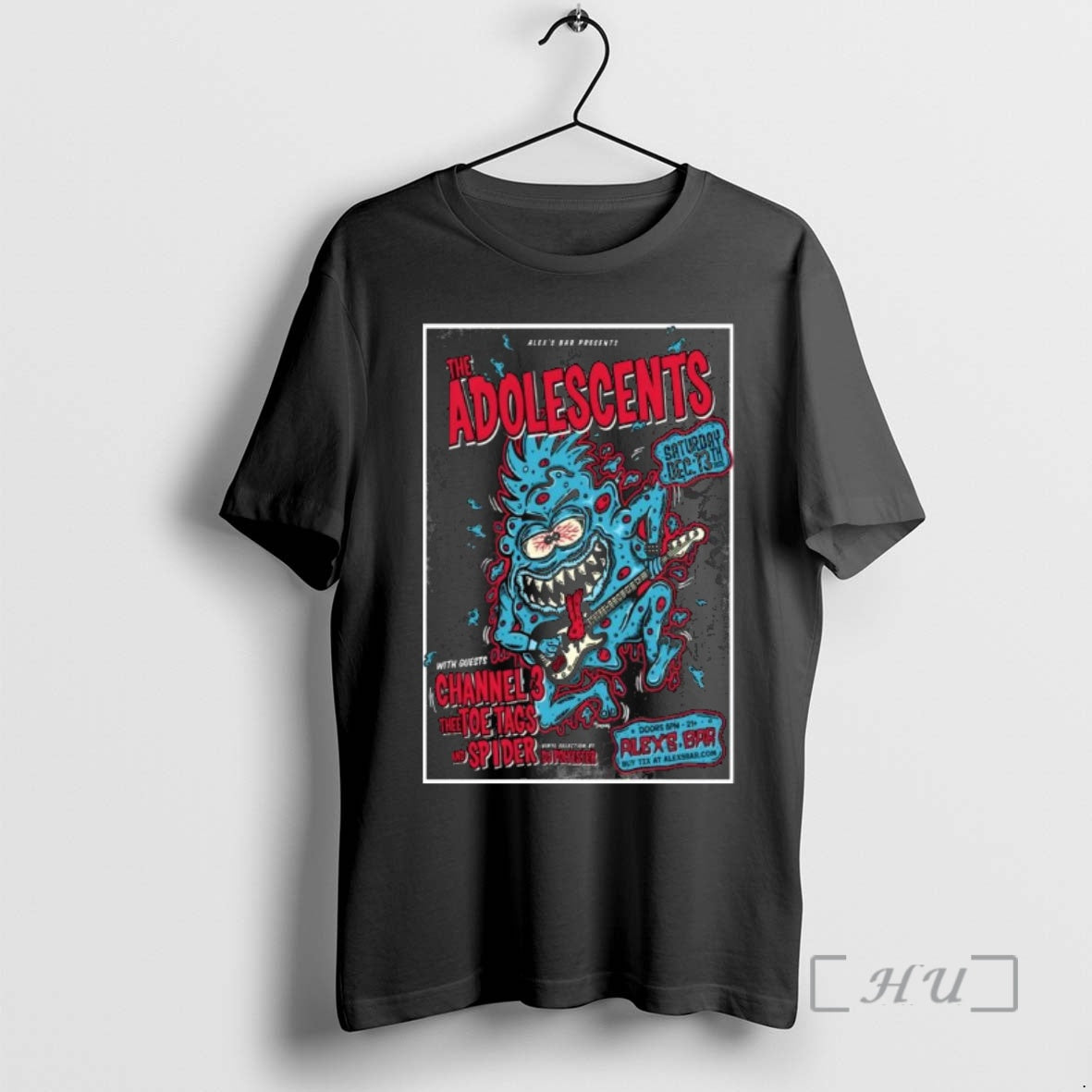 Officials The Adolescents Merch Long Beach Ca December 13 2025