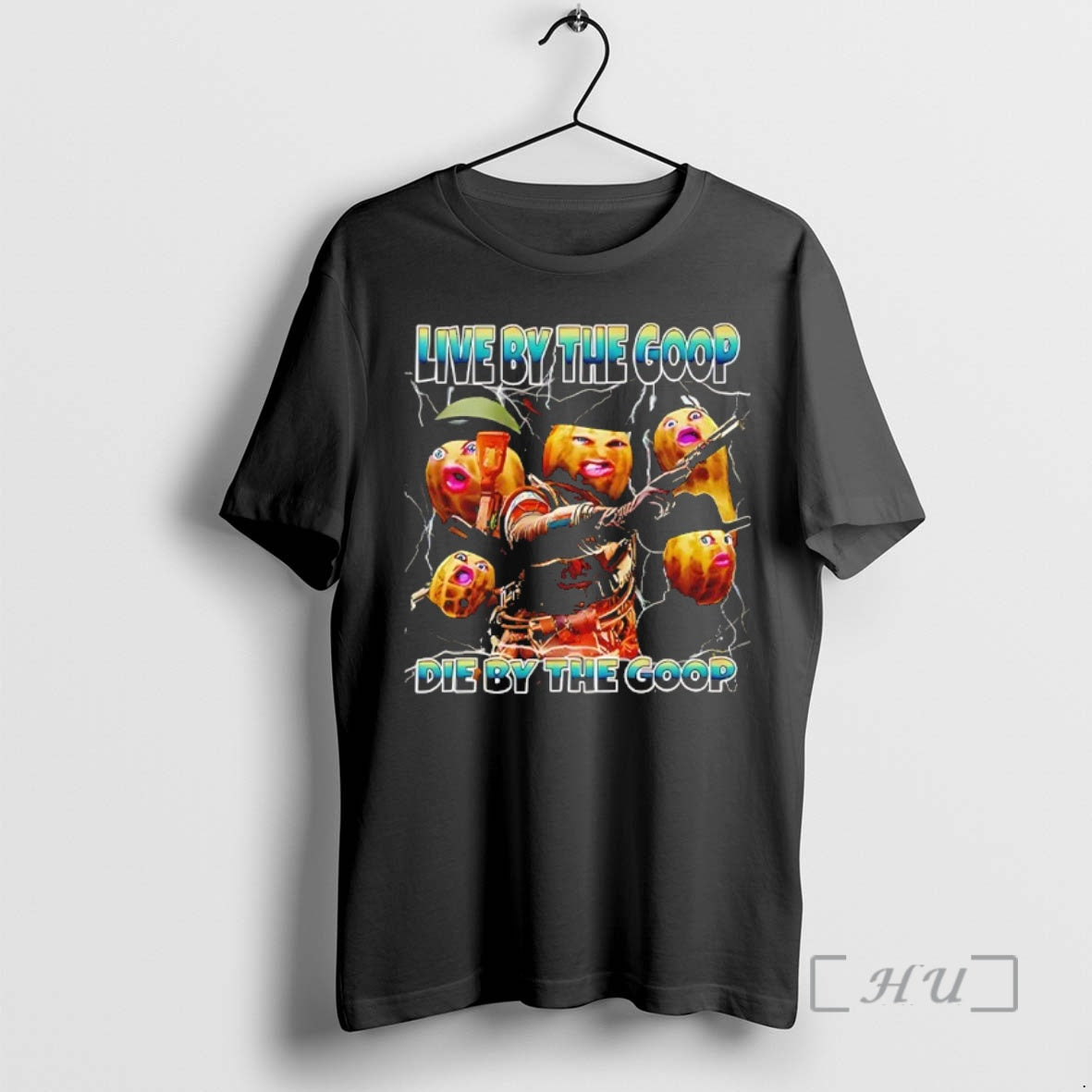 Officials The Burnt Peanut Live By The Goop Die By The Goop Graphic Premium