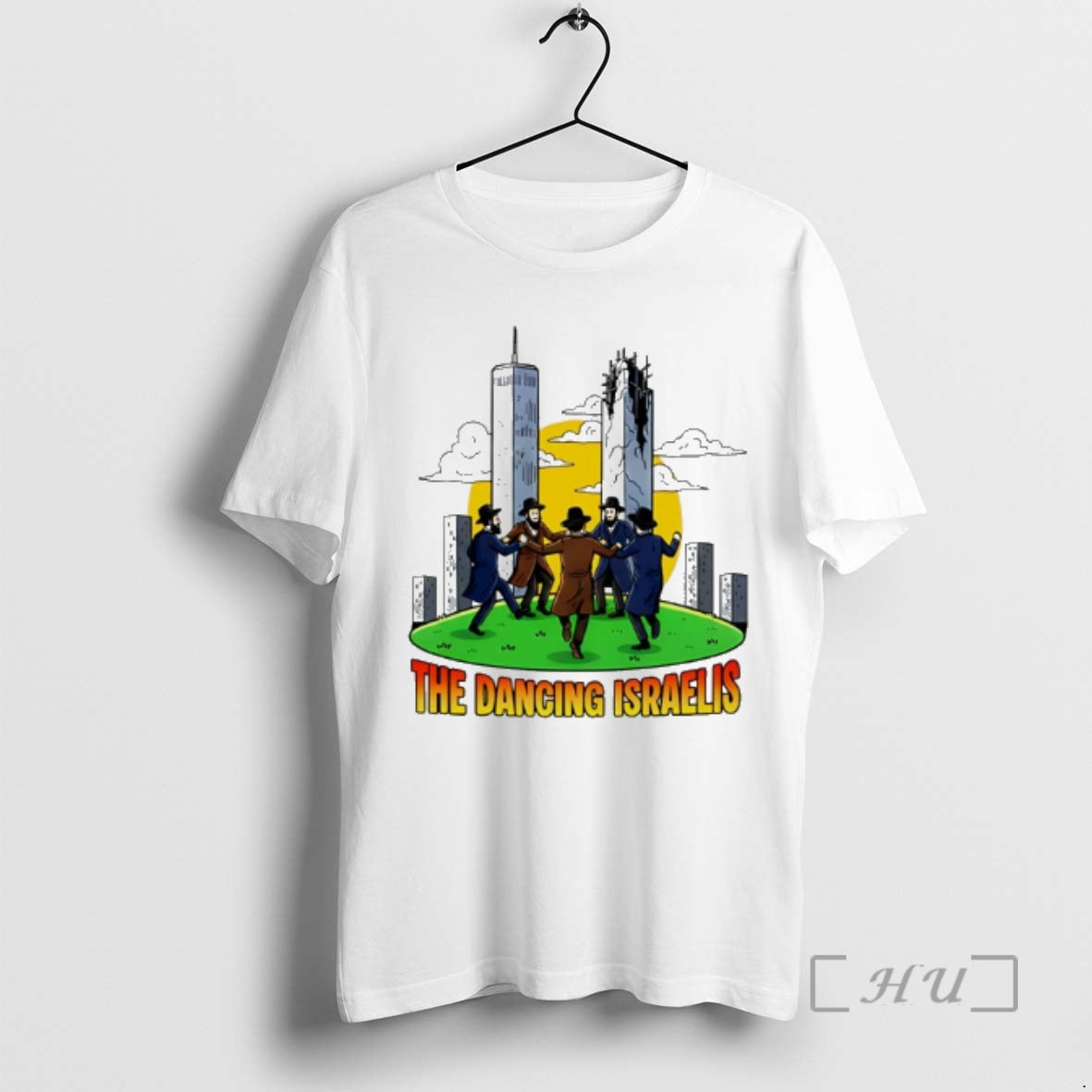 Officials The Dancing Israelis Jews City Skyline