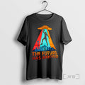 Officials The Future Has Arrived Ufo Over The San Antonio Skyline Graphic Premium T Shirts