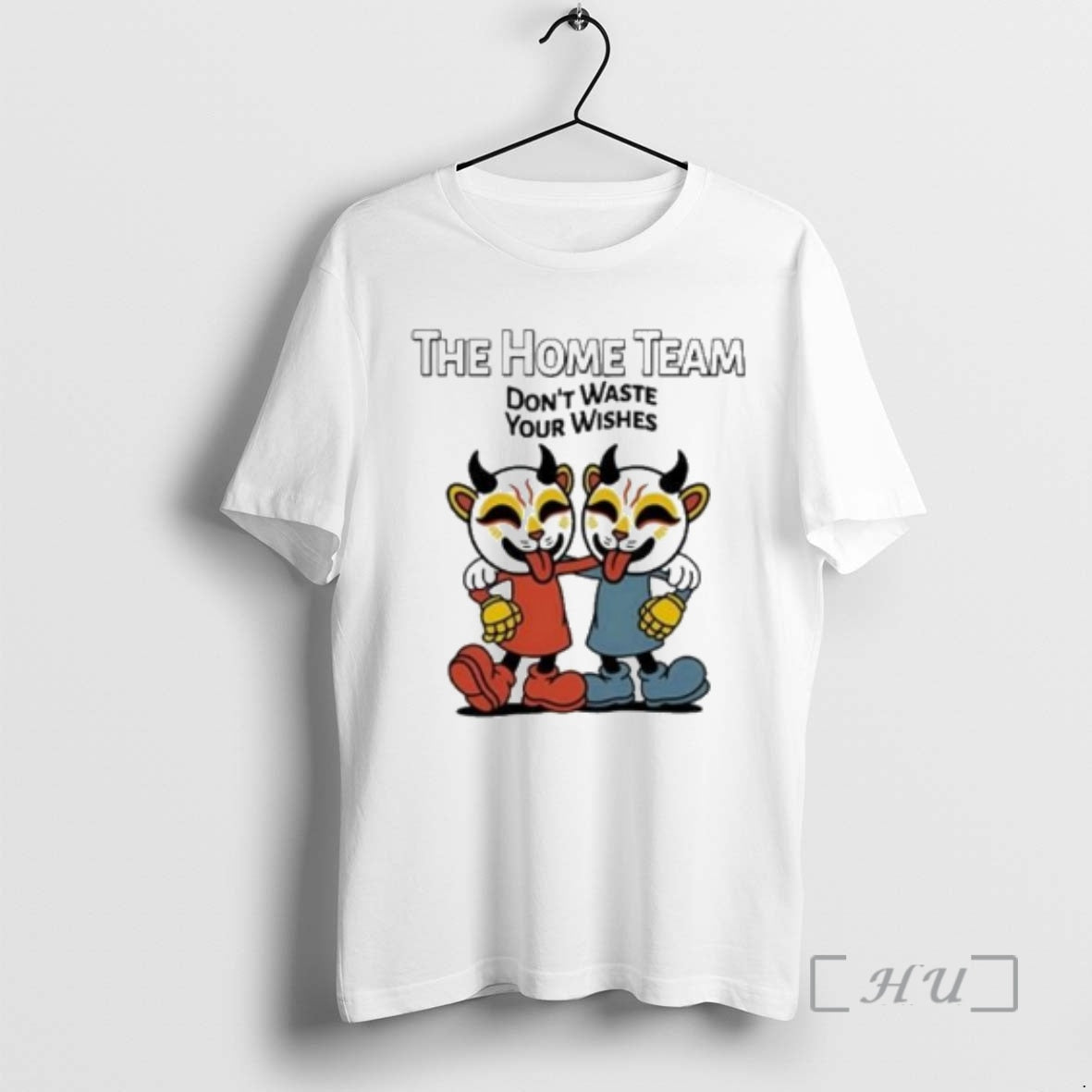 Officials The Home Team Store Cuphead Tie Dye Circle White