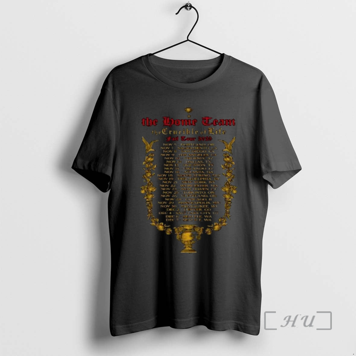 Officials The Home Team The Crucible Of Life Fall Tour 2025 Circle Black Premium