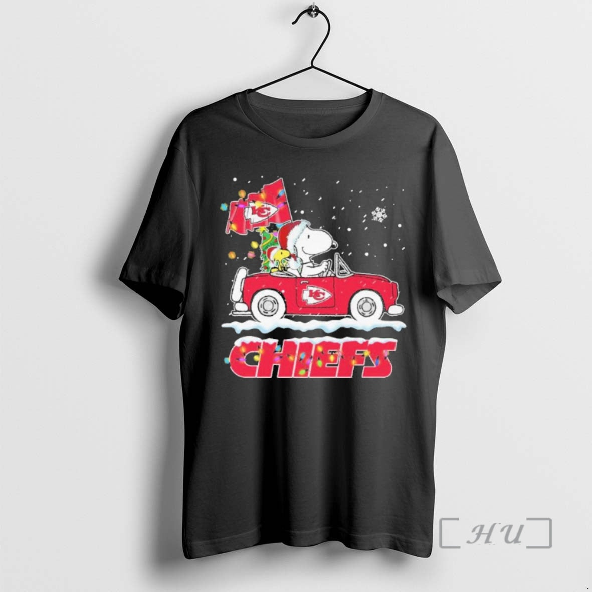 Officials The Peanuts X Kansas City Chiefs Driving Car Christmas