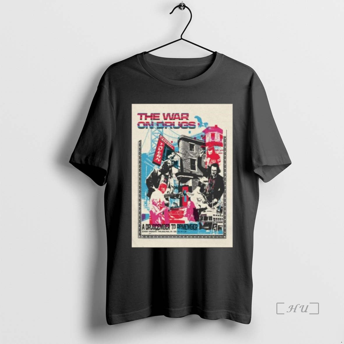 Officials The War On Drugs December 20 2025 Philadelphia Long Sleve Premium T Shirts Sweater