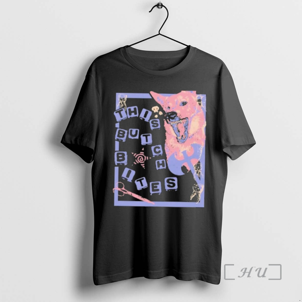 Officials This Butch Bites Dog Art Retro