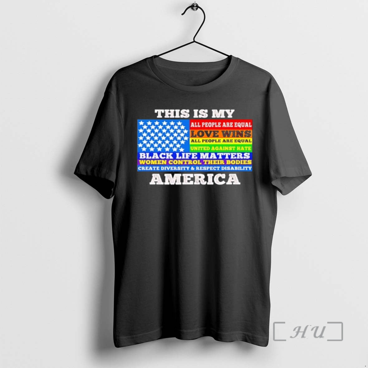 Officials This Is My America All People Are Equal Love Wins Premium T Shirts Sweater
