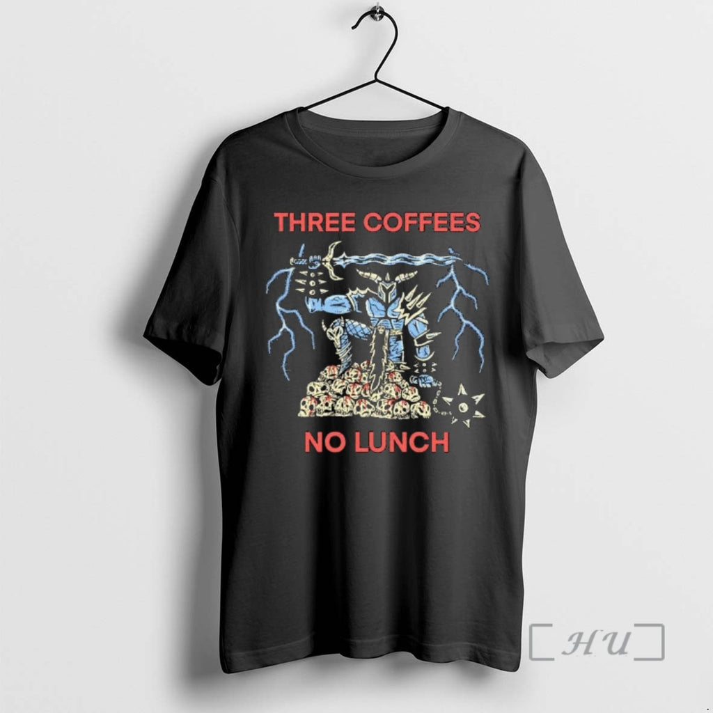 Officials Three Coffees No Lunch Graphic