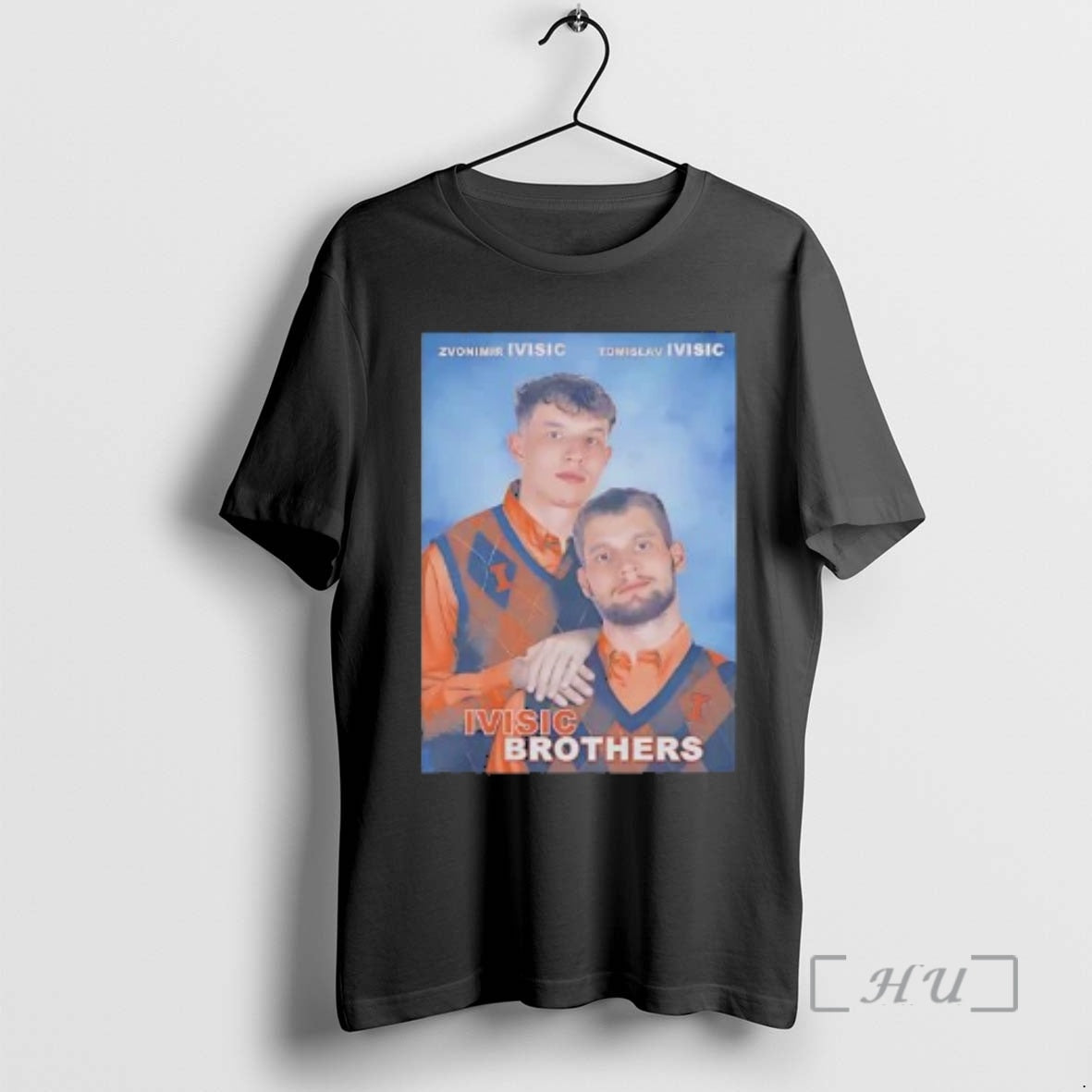 Officials Tomi And Zvonimir Ivisic Brothers Step Brothers Illinois Fighting Illini Premium T Shirts Sweater