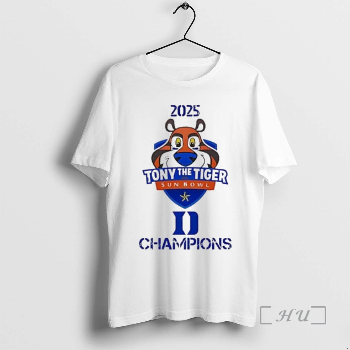 Officials Tony The Tiger Sun Bowl Champions 2025 Duke Football