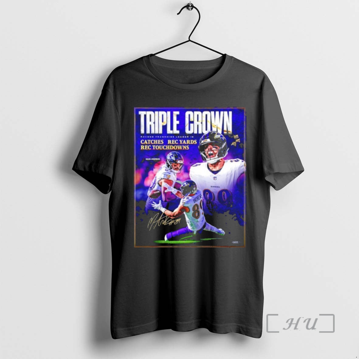 Officials Triple Crown For Mark Andrews Baltimore Ravens 2025 Pro Bowl Premium T Shirts Sweater