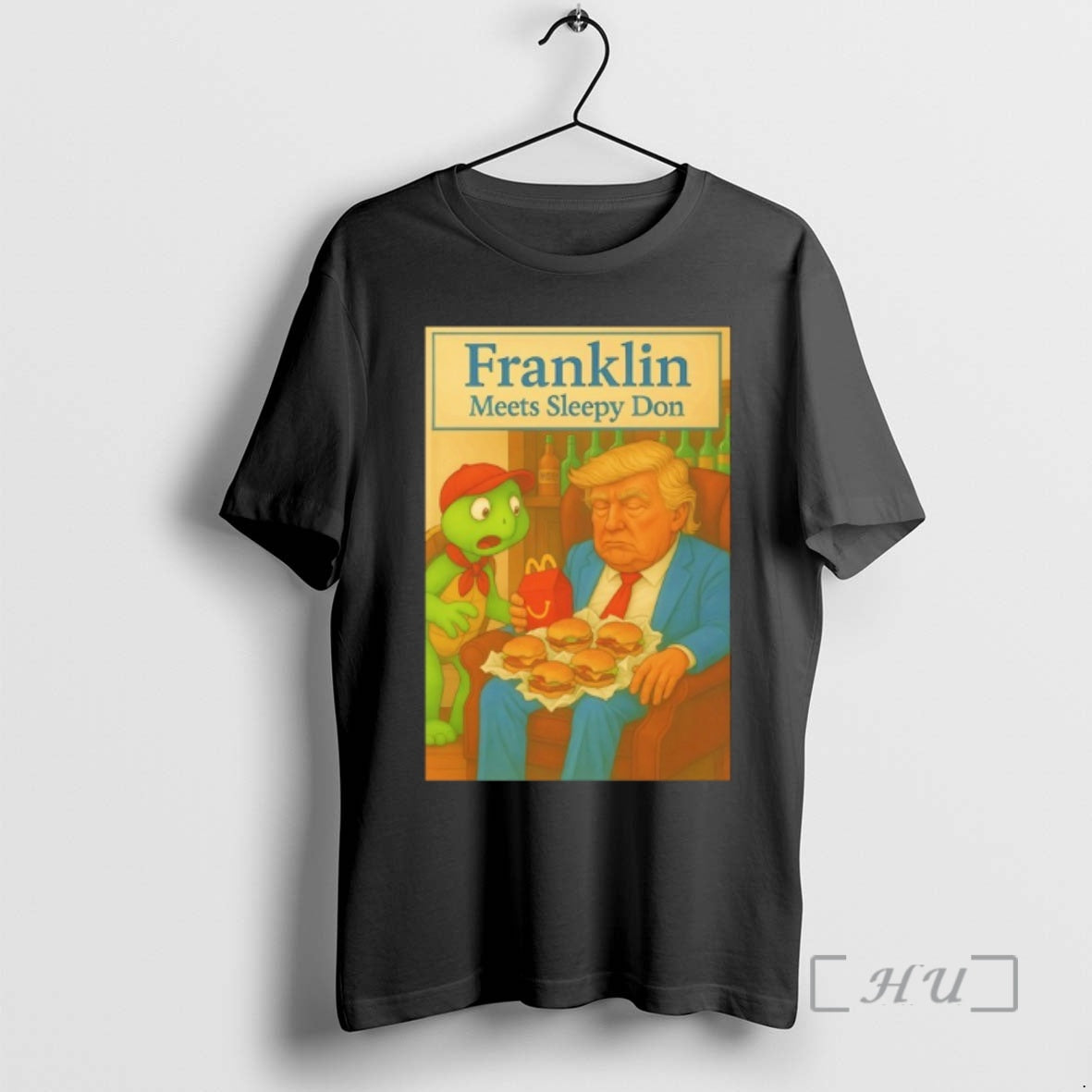 Officials Trump Mcdonalds Franklin Meets Sleepy Don
