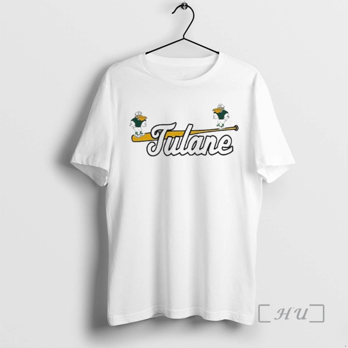Officials Tulane Baseball Sluggerbird Mascot