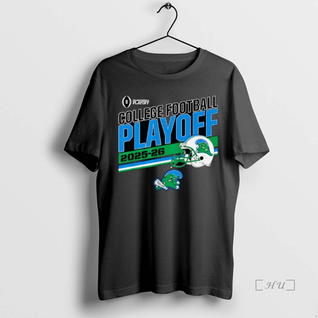 Officials Tulane Green Wave 2025 Cfb Playoff Stripe Ornaments