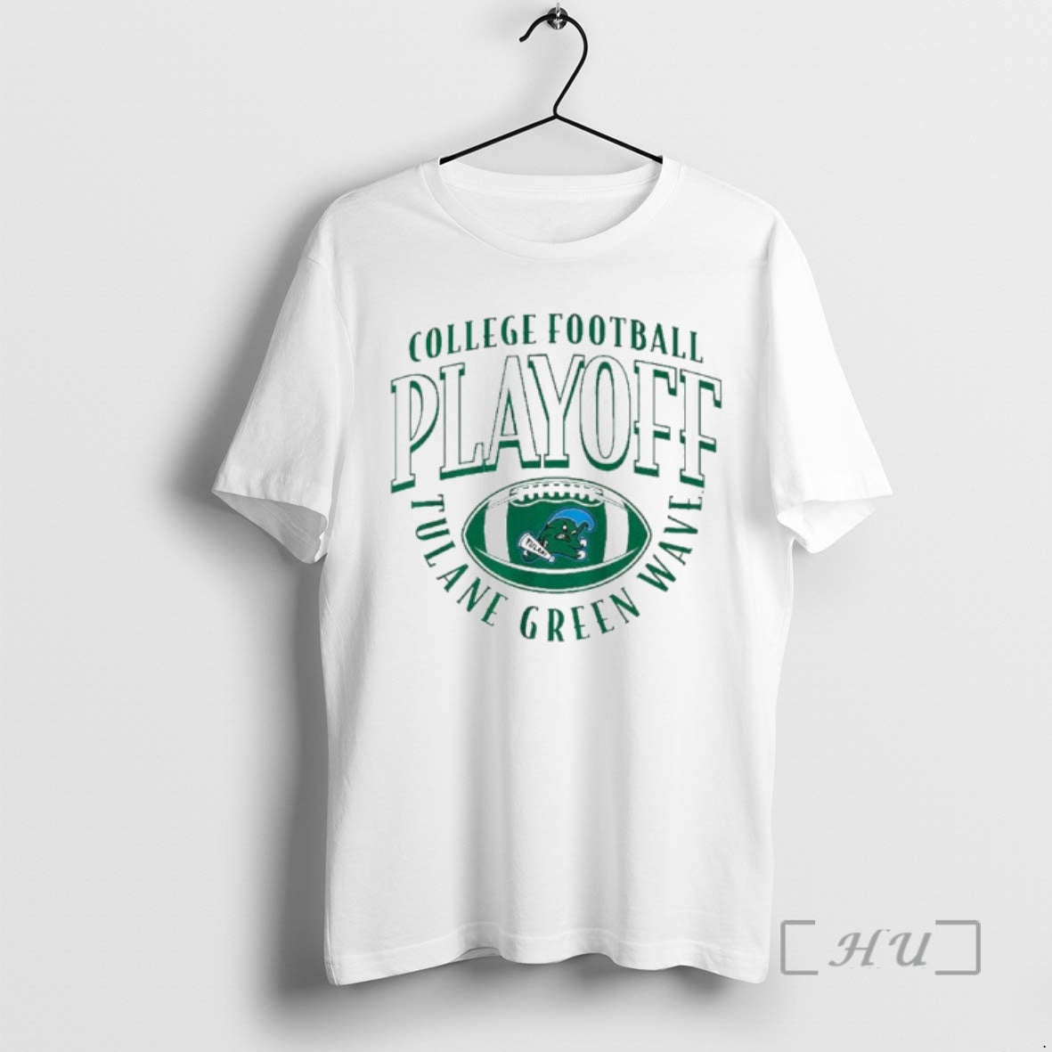 Officials Tulane Green Wave 2025 Cfb Playoff Curve Ornaments