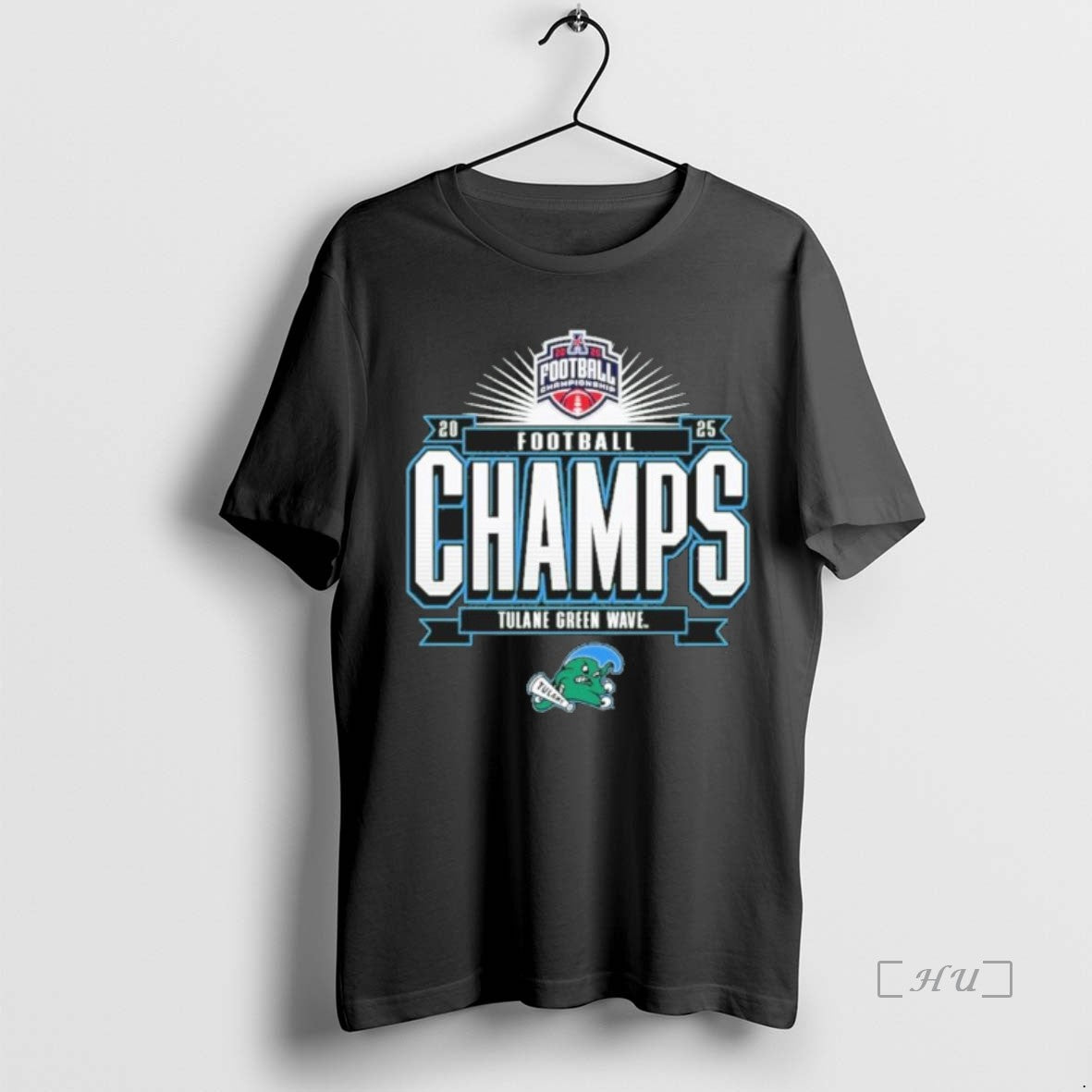 Officials Tulane Green Wave 2025 The American Football Champions Locker Room Premium T Shirts Sweater