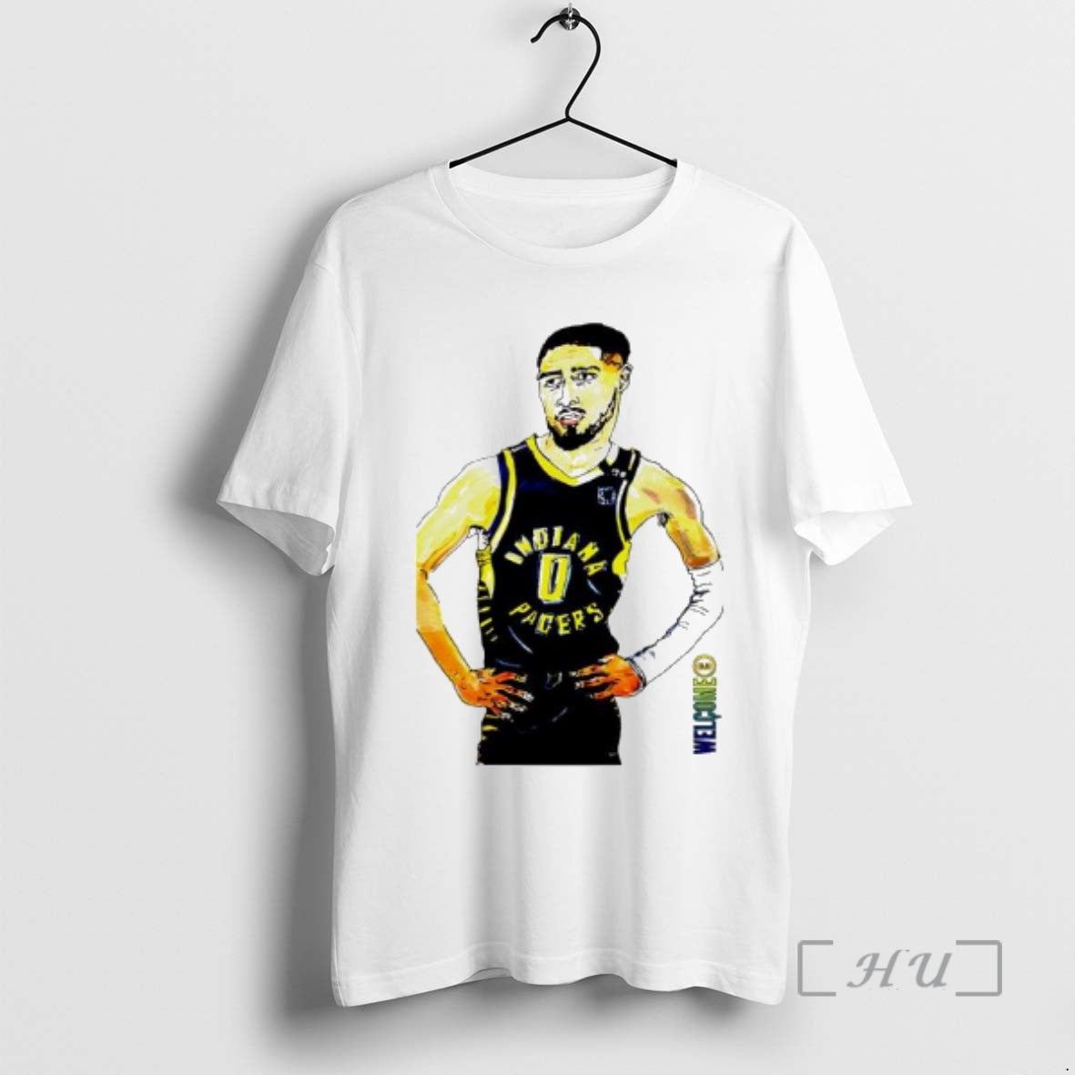 Officials Tyrese Haliburton Indiana Pacers Basketball Player Wall