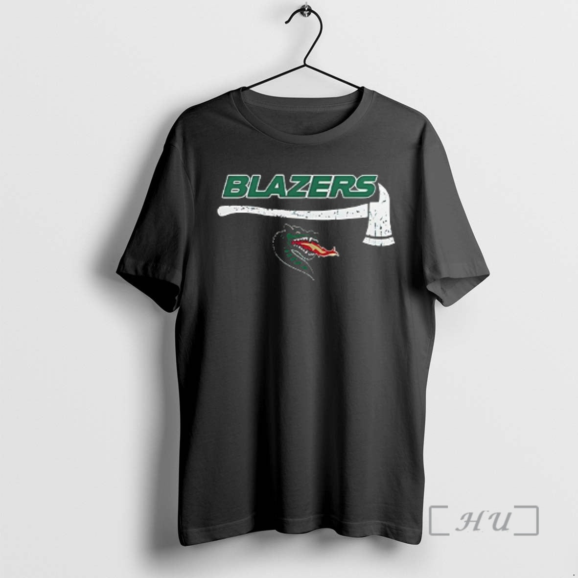Officials Uab Blazers Firefighters Appreciation Gameday Logo Double Sided Graphic