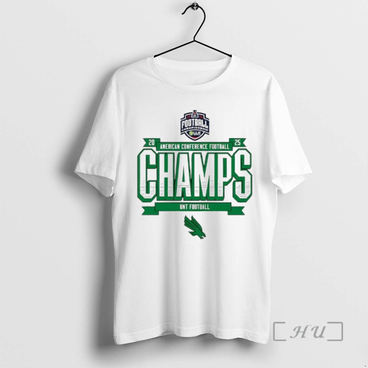 Officials Unt Football 2025 Amercan Conference Champs Logo