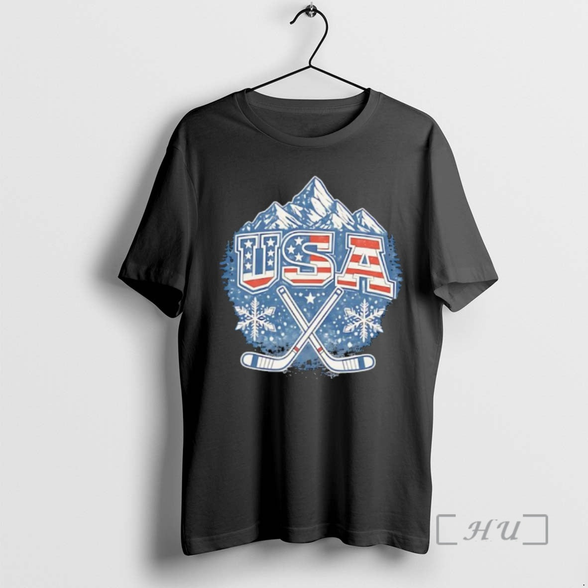 Officials Usa Patriotic Winter Games Ice Hockey