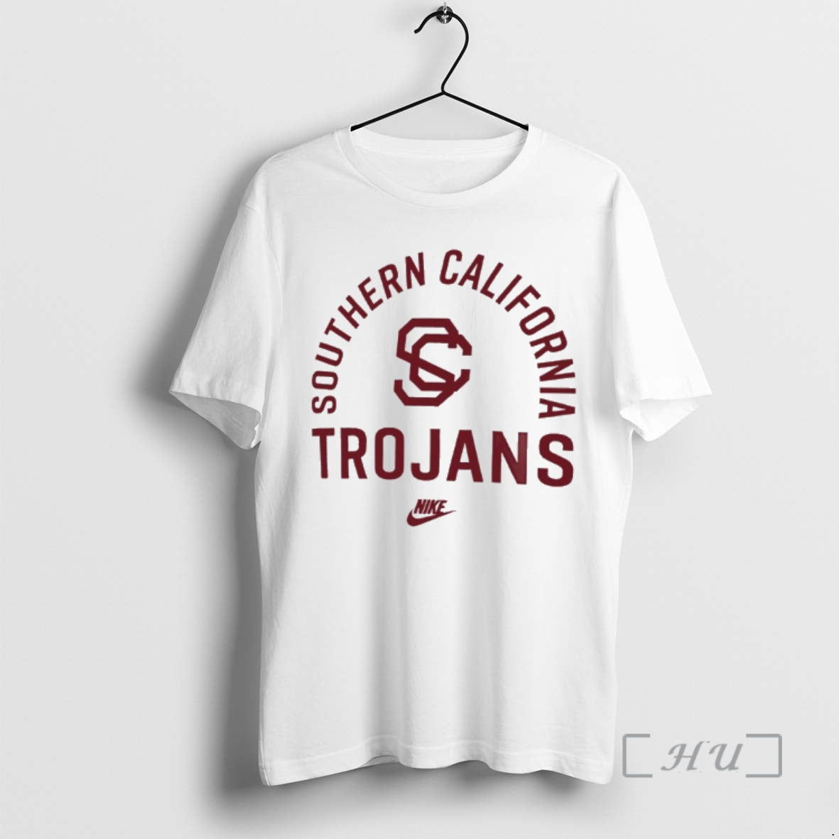 Officials Usc Trojans Cardinal Legacy Arched Logo