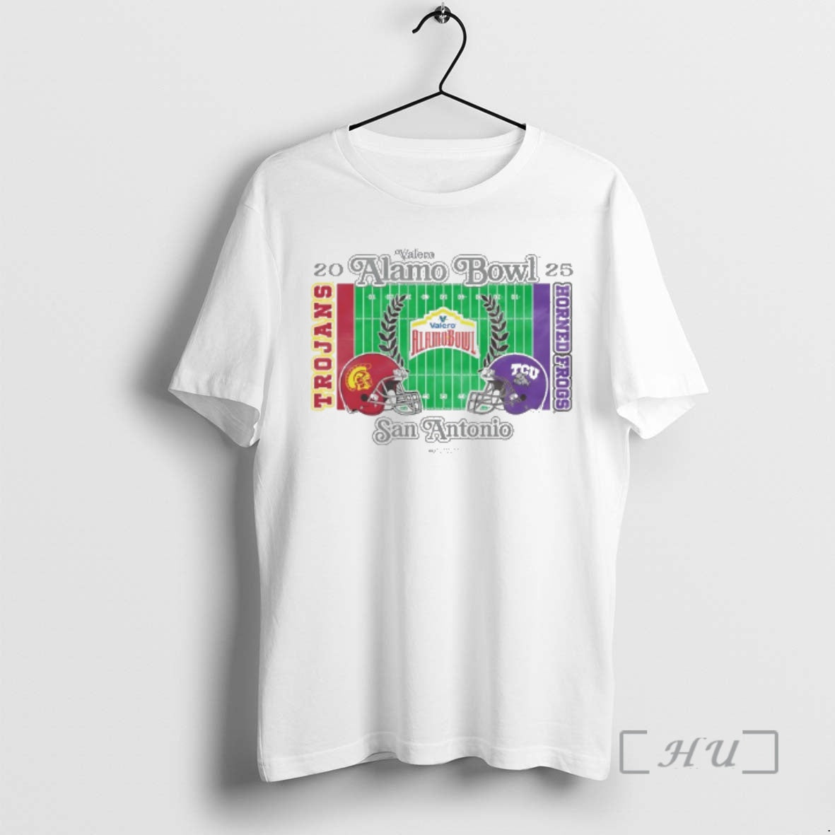 Officials Usc Trojans Vs Tcu Horned Frogs 2025 Valero Alamo Bowl 2 Team Stadium Premium